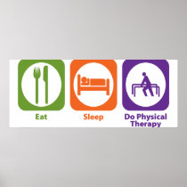 Eat Sleep Do Physical Therapy Posters