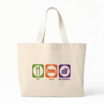 Eat Sleep Do Statistics Tote Bags