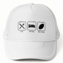 Eat Sleep Fantasy Football hats