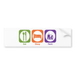 Eat Sleep Farm bumper stickers