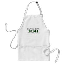 Eat Sleep Fish Apron