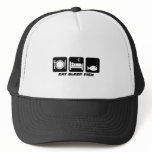 eat sleep fish hats