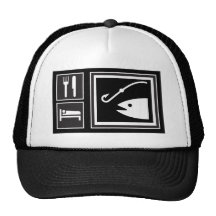 Eat Sleep FISH! Hat
