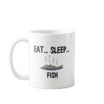 Eat Sleep FISH mugs