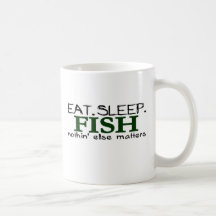 Eat Sleep Fish Mug