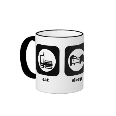 Eat. Sleep. Football. Mug