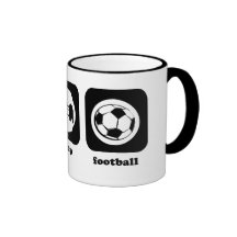 Eat. Sleep. Football. Mug