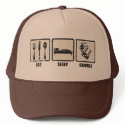 Eat Sleep Gamble Trucker Hat