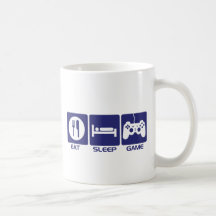 Eat Sleep Game Coffee Mug