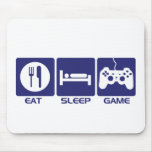 Eat Sleep Game mousepads