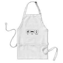 Eat, Sleep, Geocache Apron