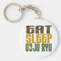 Eat Sleep Goju Ryu 1 Keychains