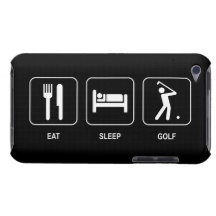 Eat Sleep Golf iPod Case-Mate Cases
