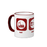 Eat. Sleep. Golf. Mug