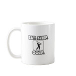 Eat Sleep Golf mugs