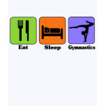 Eat Sleep Gymnastics t-shirt