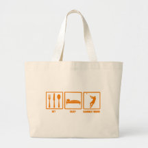 Eat Sleep Hammer Throw Bag