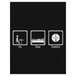 Eat, Sleep, Headshot - FPS Gamer flyers