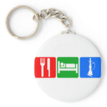 Eat,Sleep,Hookah keychains