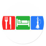 Eat,Sleep,Hookah stickers