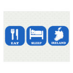 Eat Sleep Ireland Post Card