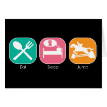 Eat Sleep Jump Cards
