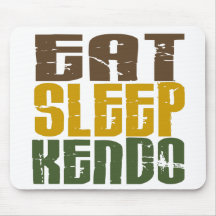 Eat Sleep Kendo 1 Mouse Pads