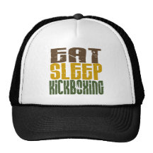 Eat Sleep Kickboxing 1 Hat