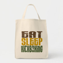 Eat Sleep Kickboxing 1 Tote Bag