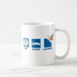 Eat Sleep Launch mugs
