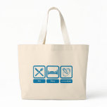 Eat, Sleep, LiveJournal bags