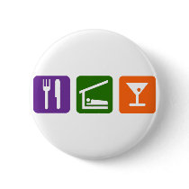 Eat Sleep Martini Pins