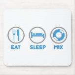 Eat, Sleep, Mix Again - DJ Disc Jockey Music Deck mousepads