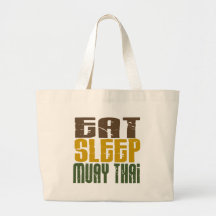 Eat Sleep Muay Thai 1 Canvas Bags
