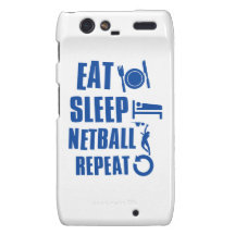 Eat sleep Netball Droid RAZR Cover