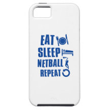 Eat sleep Netball iPhone 5 Covers