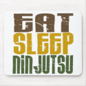 Eat Sleep Ninjutsu 1 mousepads