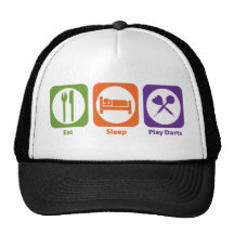Eat Sleep Play Darts Hat