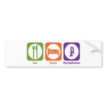 Eat Sleep Play Euphonium Bumper Stickers