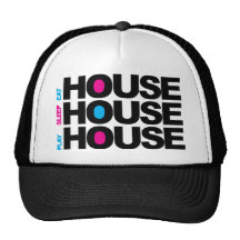 Eat Sleep Play House Mesh Hats