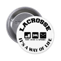 Eat Sleep Play Lacrosse Pin