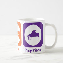 Eat Sleep Play Piano Mug