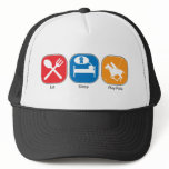 Eat Sleep Play Polo hats
