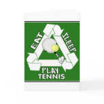 Eat Sleep PLAY TENNIS! cards