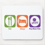 Eat Sleep Play Water Polo mousepads