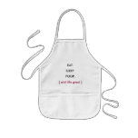EAT, SLEEP, POOP, baby bib aprons