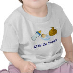 Eat Sleep Poop, Life Is Tough t-shirts