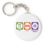 Eat Sleep Practice Nuclear Medicine keychains