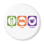 Eat Sleep Project magnets