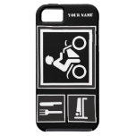 Eat Sleep RIDE Motorbike iPhone 5 Cover